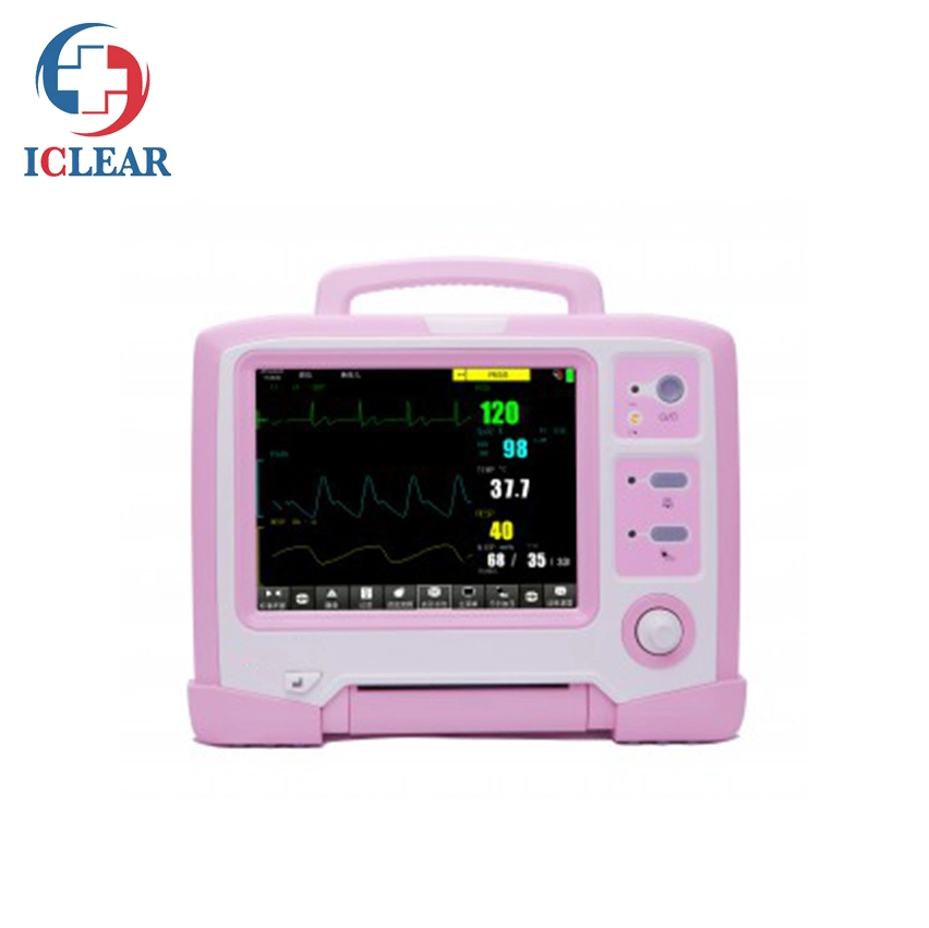 Ce&ISO 8.4 Inch Medical ICU Patient Monitor Multi-Parameter Newborn Monitor