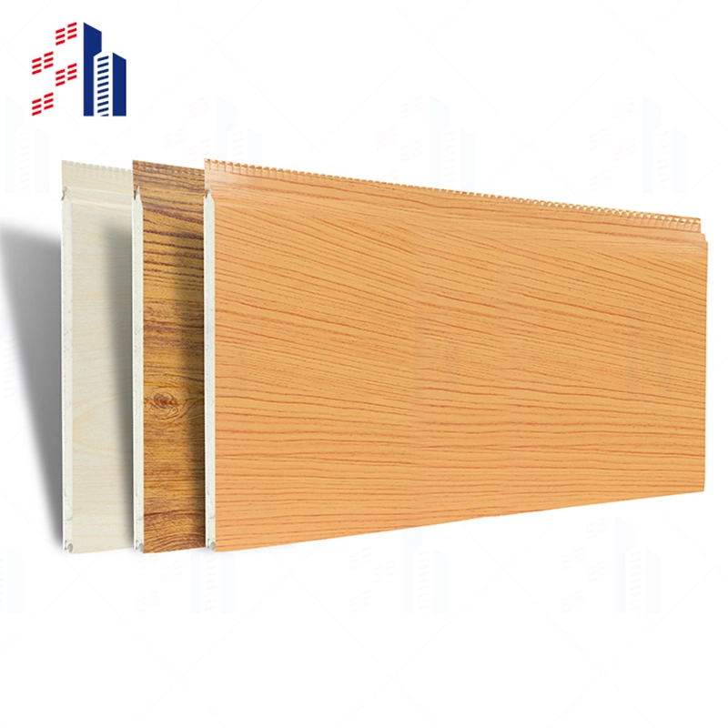 16mm 20mm Easy Installation Lightweight Metal Wall Board Decorative PU Sandwich Wall Panel for Exterior Wall