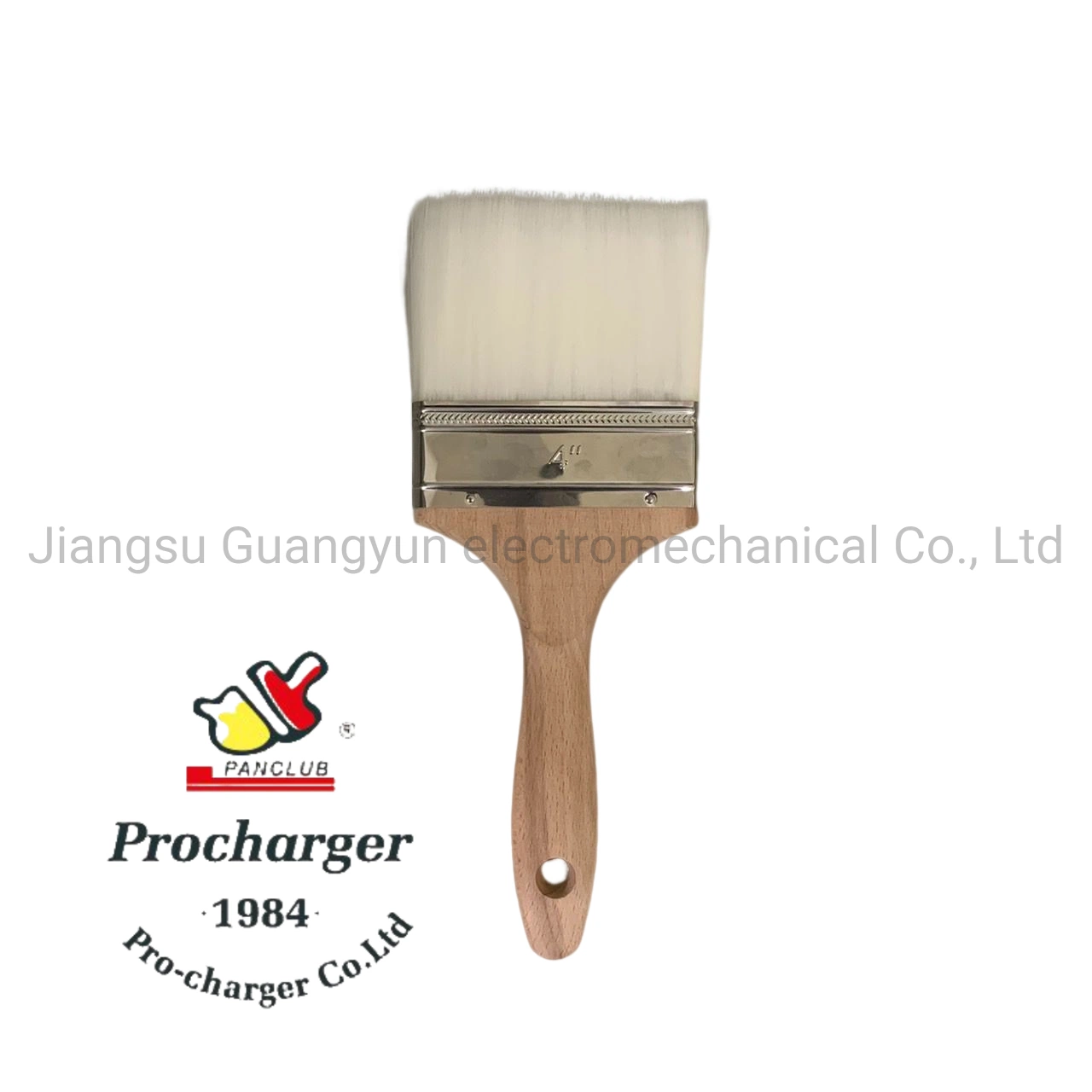 #900 4" High quality/High cost performance  Beech Wood Paint Brush with Soft White Bristle