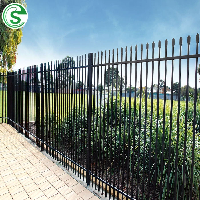 Steel Square Tube Design Galvanized Zinc Garrison Metal Fencing