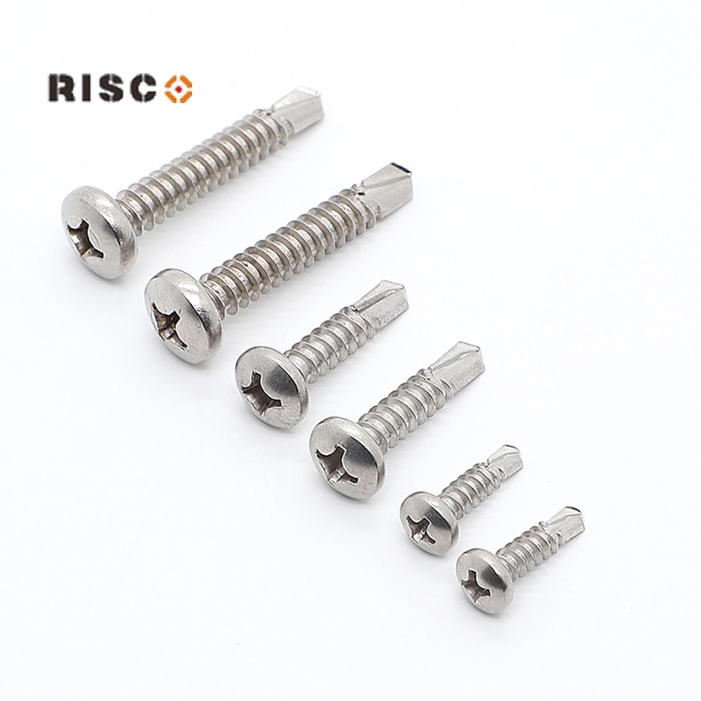 Stainless Steel 304/316 DIN7504 in Stock Manufacturer St3.5 Self Self Driling/Tapping/Machine/ Wood/Chipboard/Roofing Screws