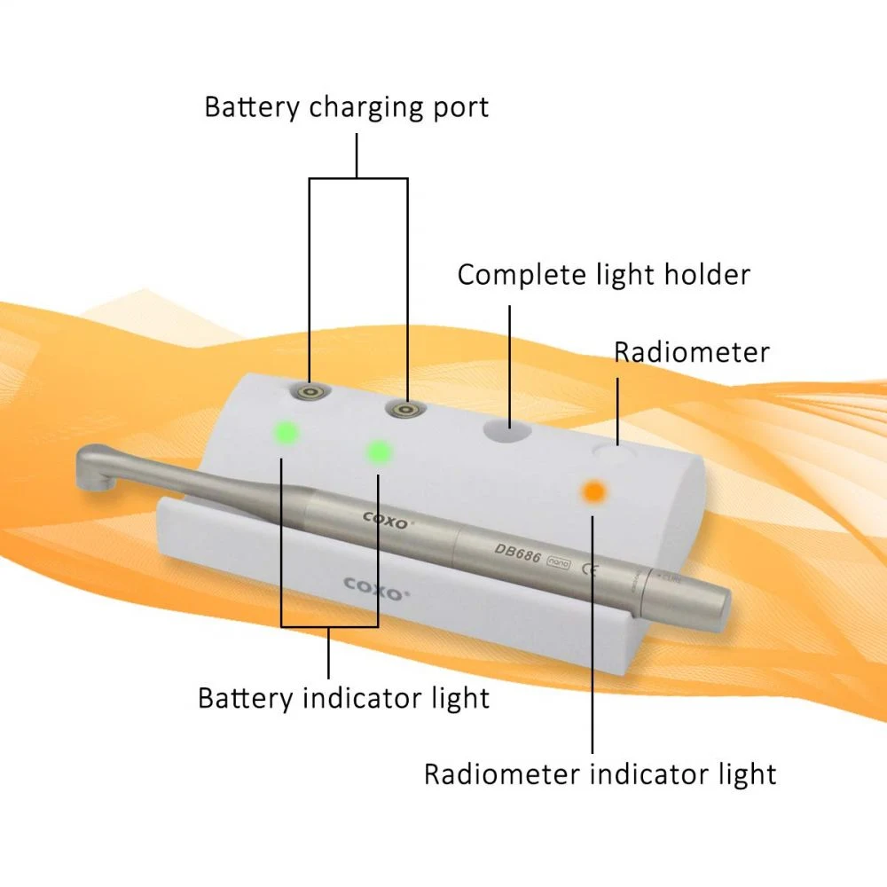 Coxo dB686 Nano dentaire sans fil lampe témoin de l'équipement de séchage de guérison