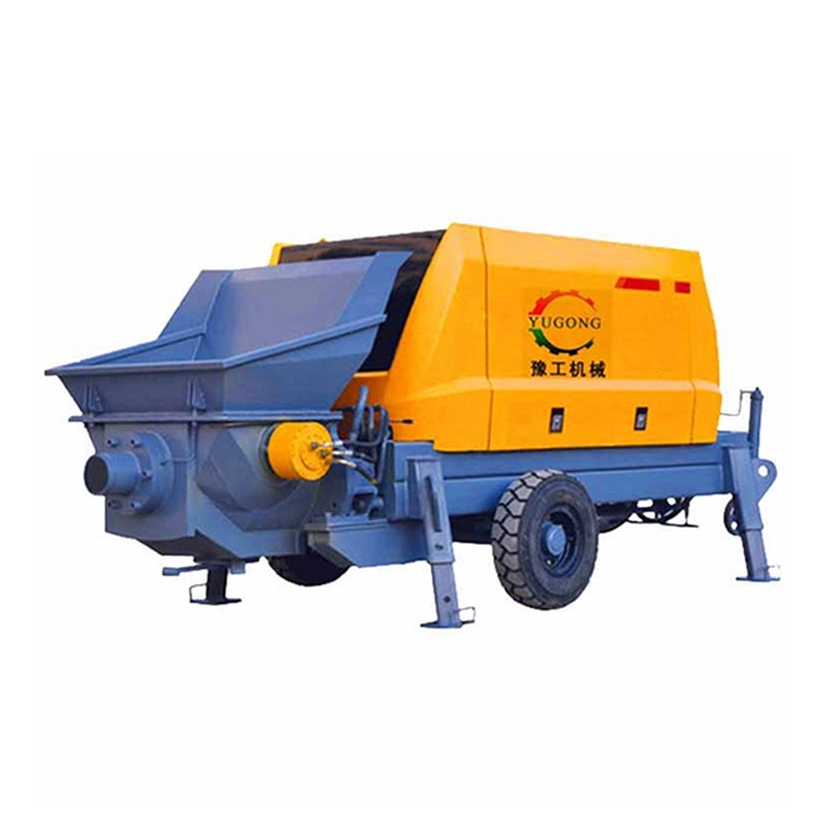 Popular Grout Pump Injection Mini Used Concrete Mixer with Pump Concrete Pump Truck