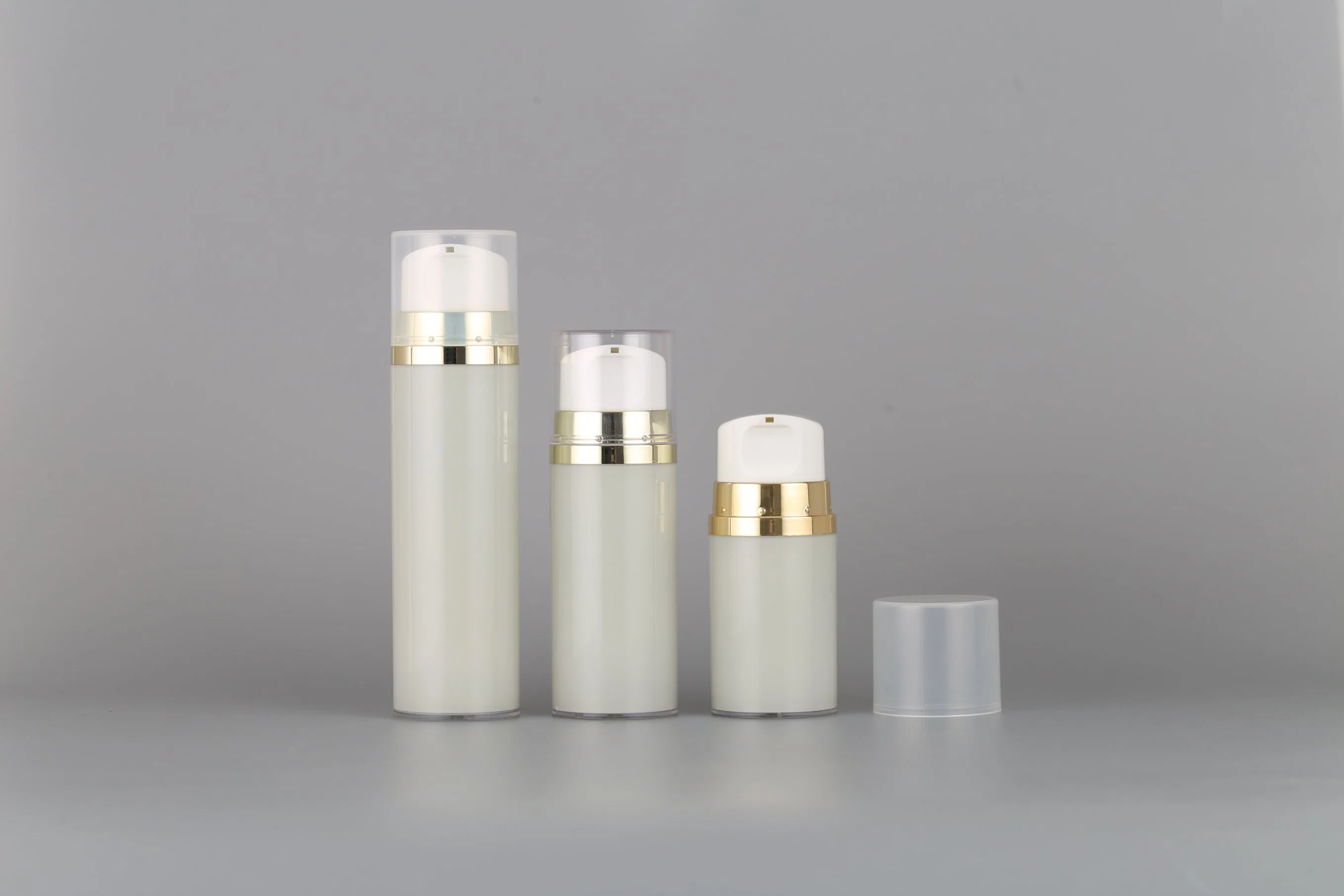 50ml 80ml 120ml Acrylic Switch Airless Pump Bottle and Rotary Jar Cosmetic Packaging for Skincare