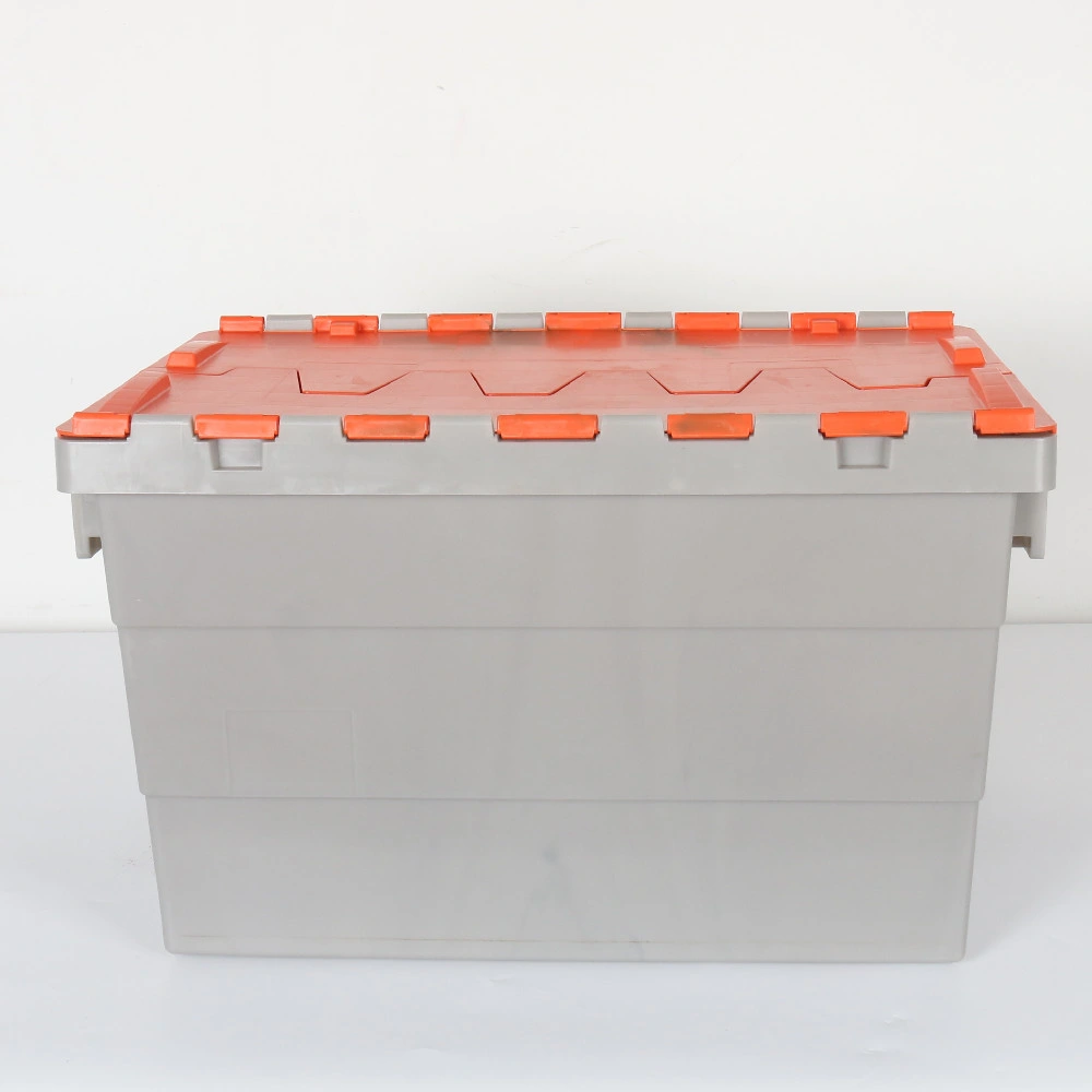 Security Plastic Tote Box for Moving Company Lockable Type