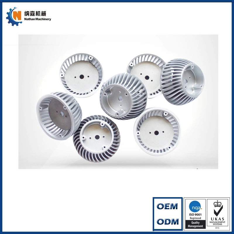 LED Lighting Industry Aluminum Light Holder Aluminum Alloy Die Casting Part with Sand Blasting