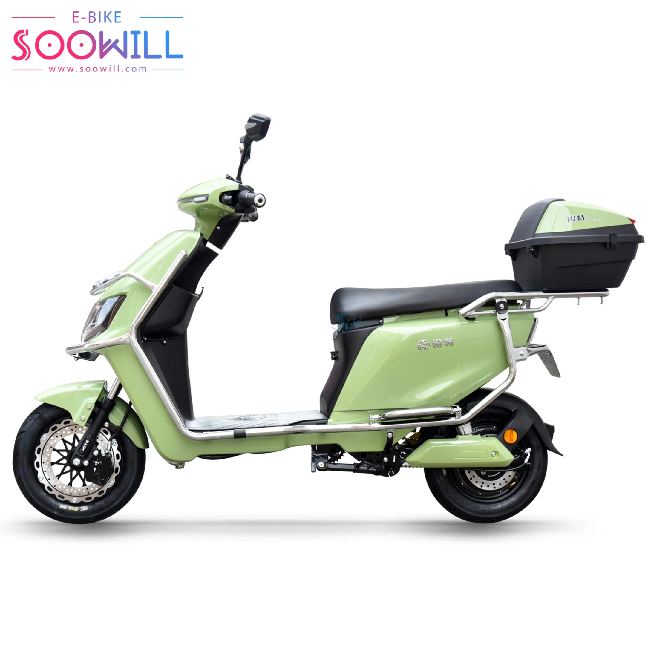 38km/H Hot Sales Adult Scooter Motorcycles Road Bikes for Men Side Full Suspension Electric Bike Manufacturer in China Electric Motorcycle