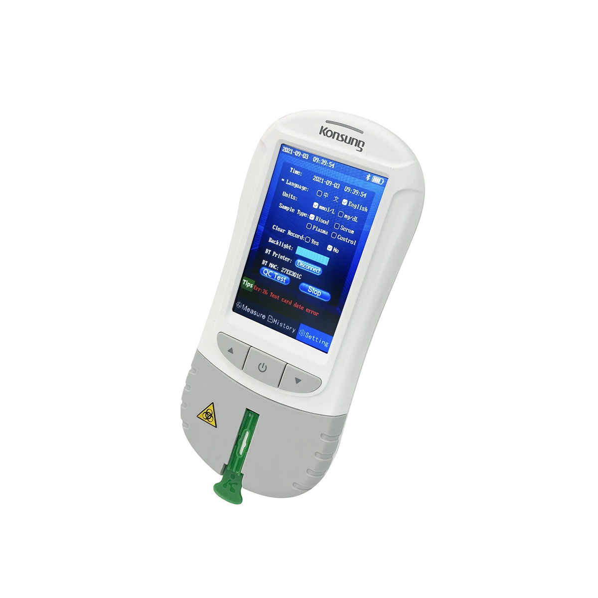 Konsung Semi-Auto Portable Dry Biochemistry Analyzer for Medical Use Compass 2800