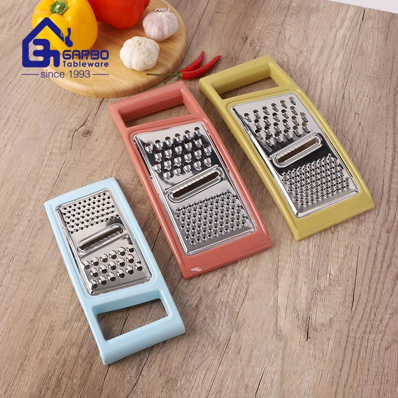 Factory Stainless Steel Cheese Shredder Lemon Vegetable Grater for Kitchen