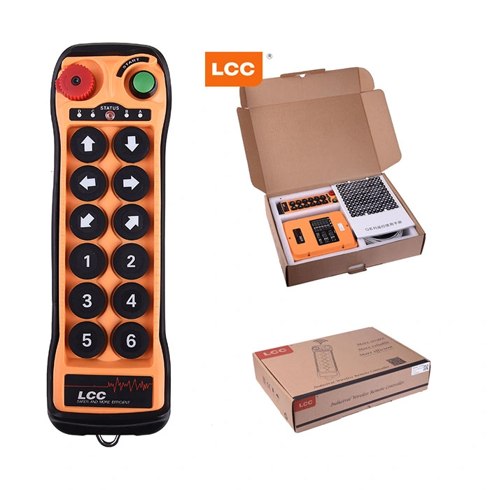 Q1200 AC220V 380V 460V Wireless Crane Radio Remote Control Single Speed Controller