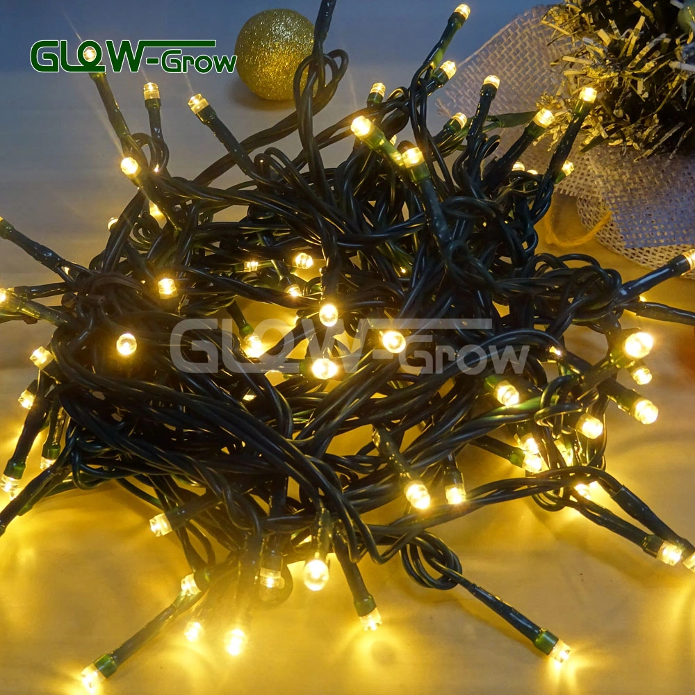 Connectable Warm White LED Fairy Light Twinkle String Light Christmas House Decor