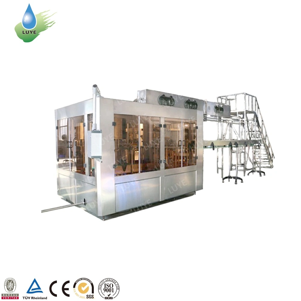 2022 Factory Automatic Pet Plastic Bottle Production Line Beverage Soft Drink Fill Sparking Mineral Pure Water Aqua Juice Liquid Filling Bottling Machine