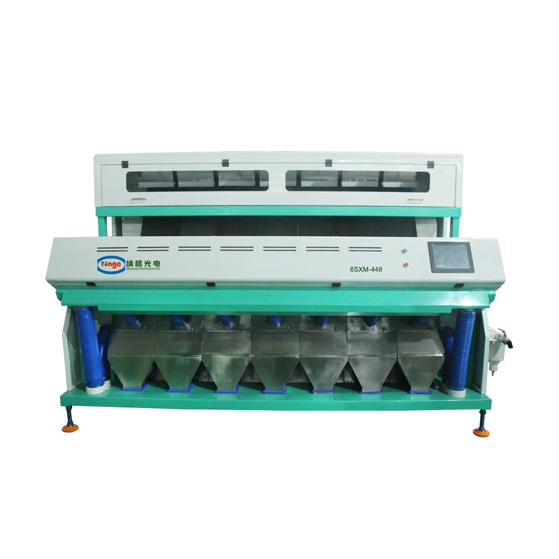 7 Chutes 448 Channels CCD Optical Apricot Color Grading Machine