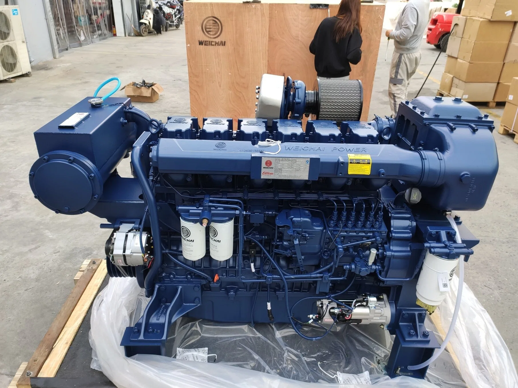 Nuevo motor Diesel de 500HP Weichai Wp12C500-21 de Ship