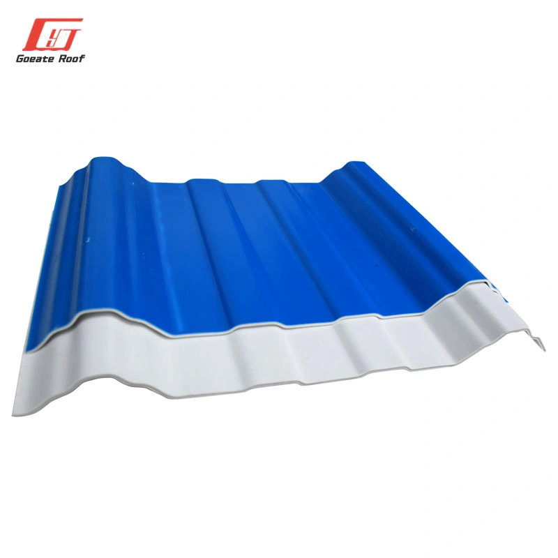 Factory Warehouse Roofing Plastic UPVC Roof Panels UPVC Techo Teja De PVC