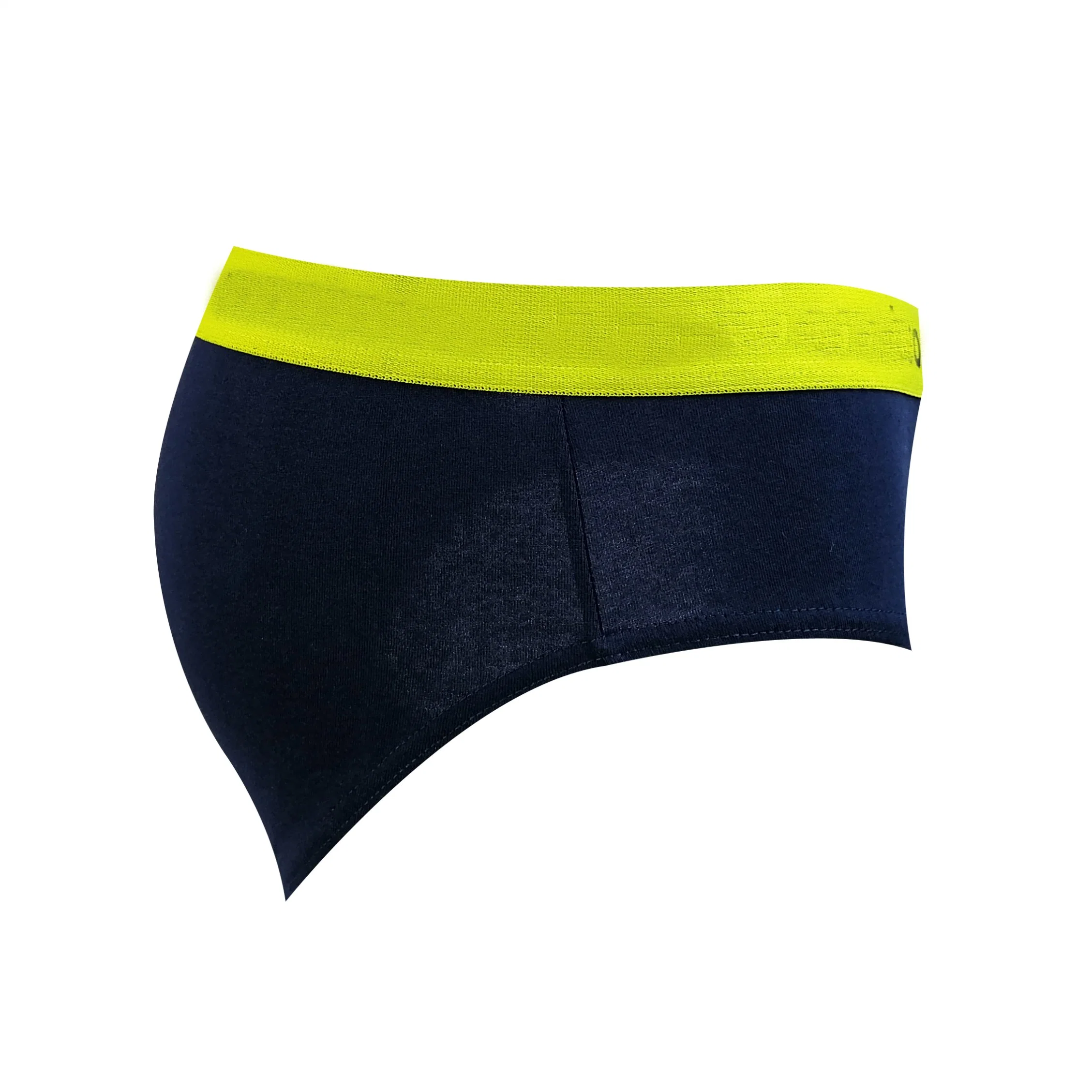 Fashion Color Waistband Soft Quality Cotton Factory Supply Men Underpants