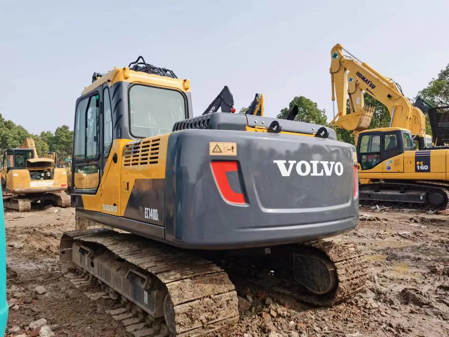 Usa Volvo ce 210b Caterpillar excavadora sobre orugas ce140dl 14 Ton ce240BLC