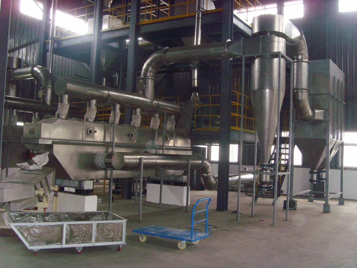 Factory Direct Supply High Efficiency Vibration Fluidized Bed Dryer for Food Industry