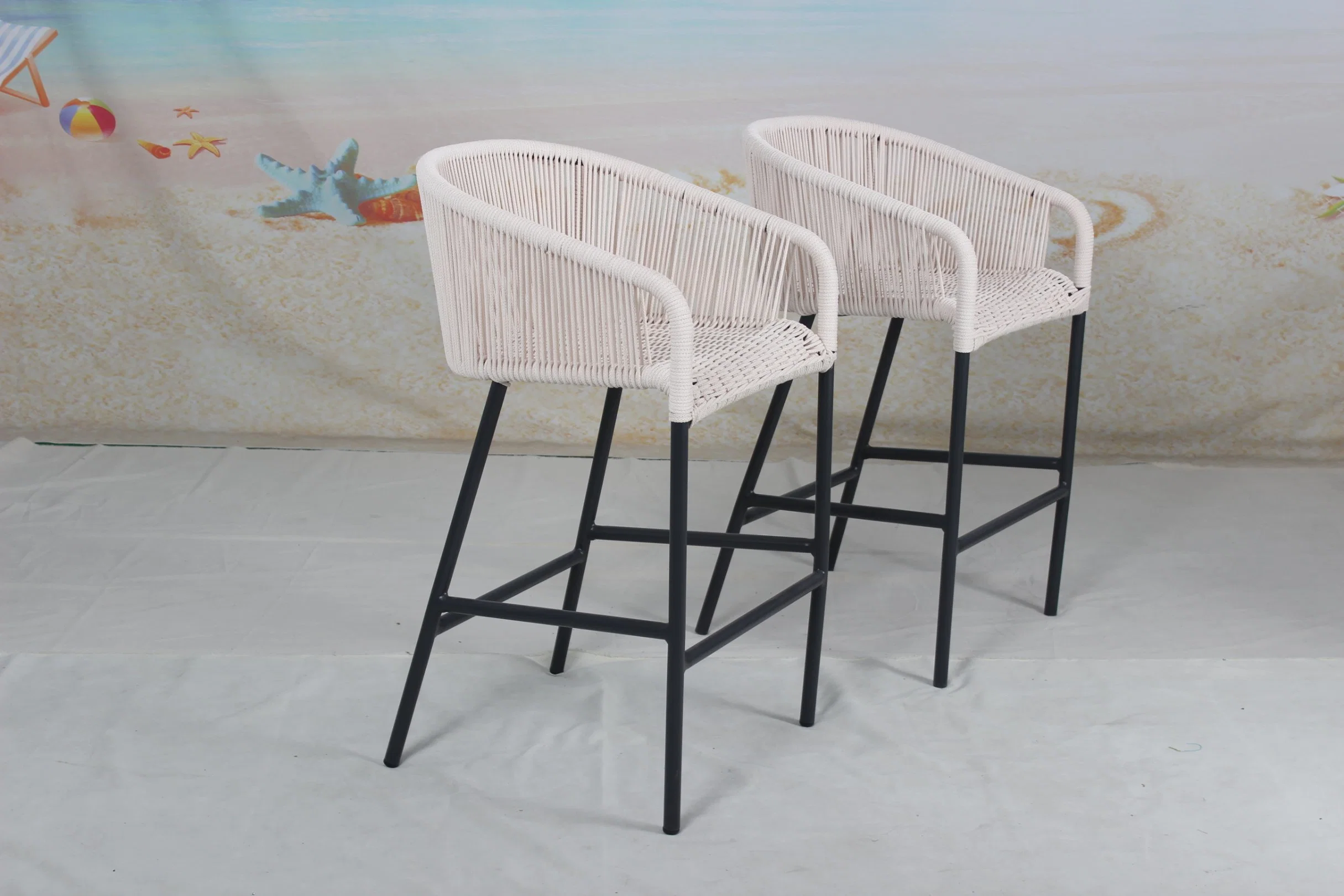 Hot Sale Outdoor Home Hotel Aluminum Dining Bar Chair