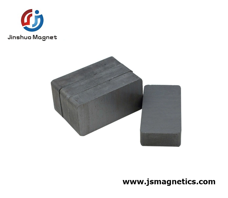 Isotropic Anisotropic High Quality Strong Ceramic Ferrite Magnet Block for Sale C8 Ceramic Block Rectangular Magnet Cheap Price