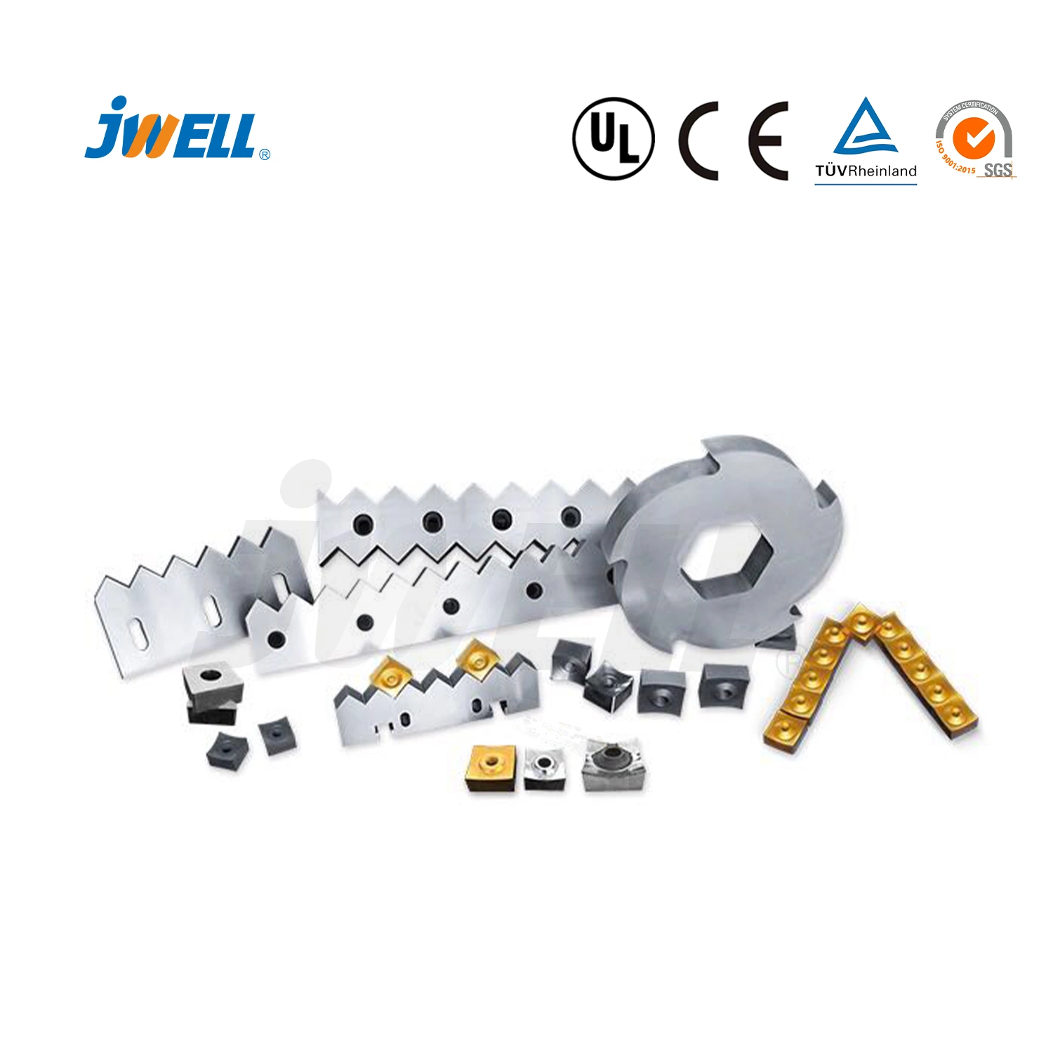 Jwell Two/Double-Shaft Plastic Shredderfor Sale Recycling Materials /Hard Materials