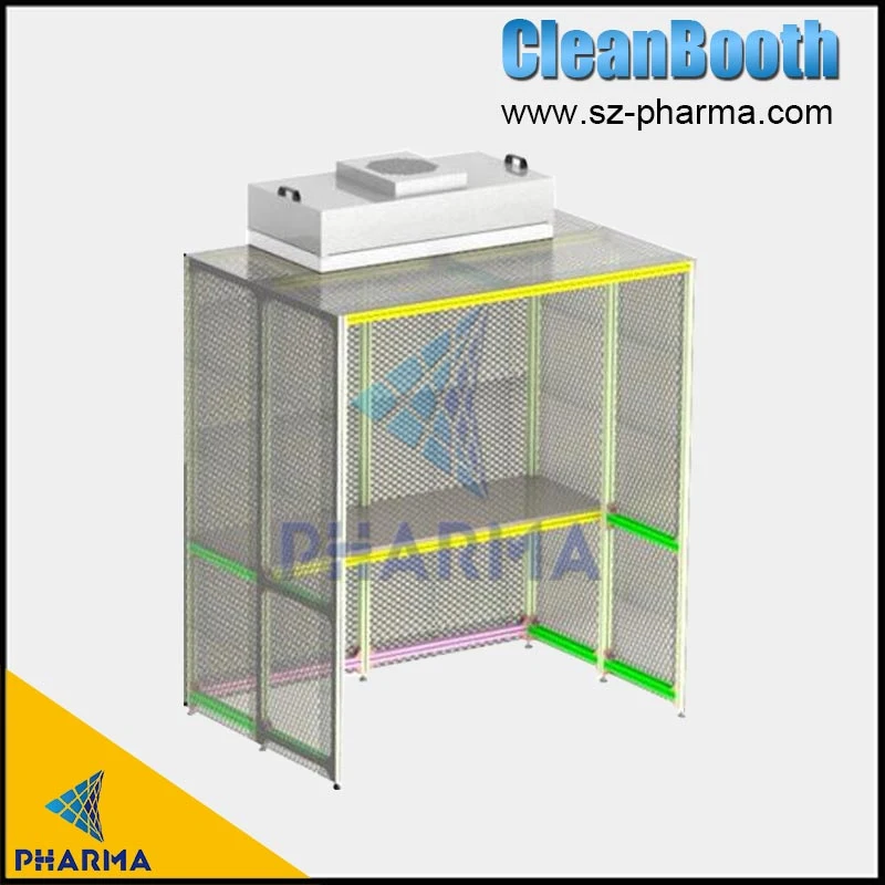 Soft Wall Static-Free Curtain Small Size Cleanroom Tabletop