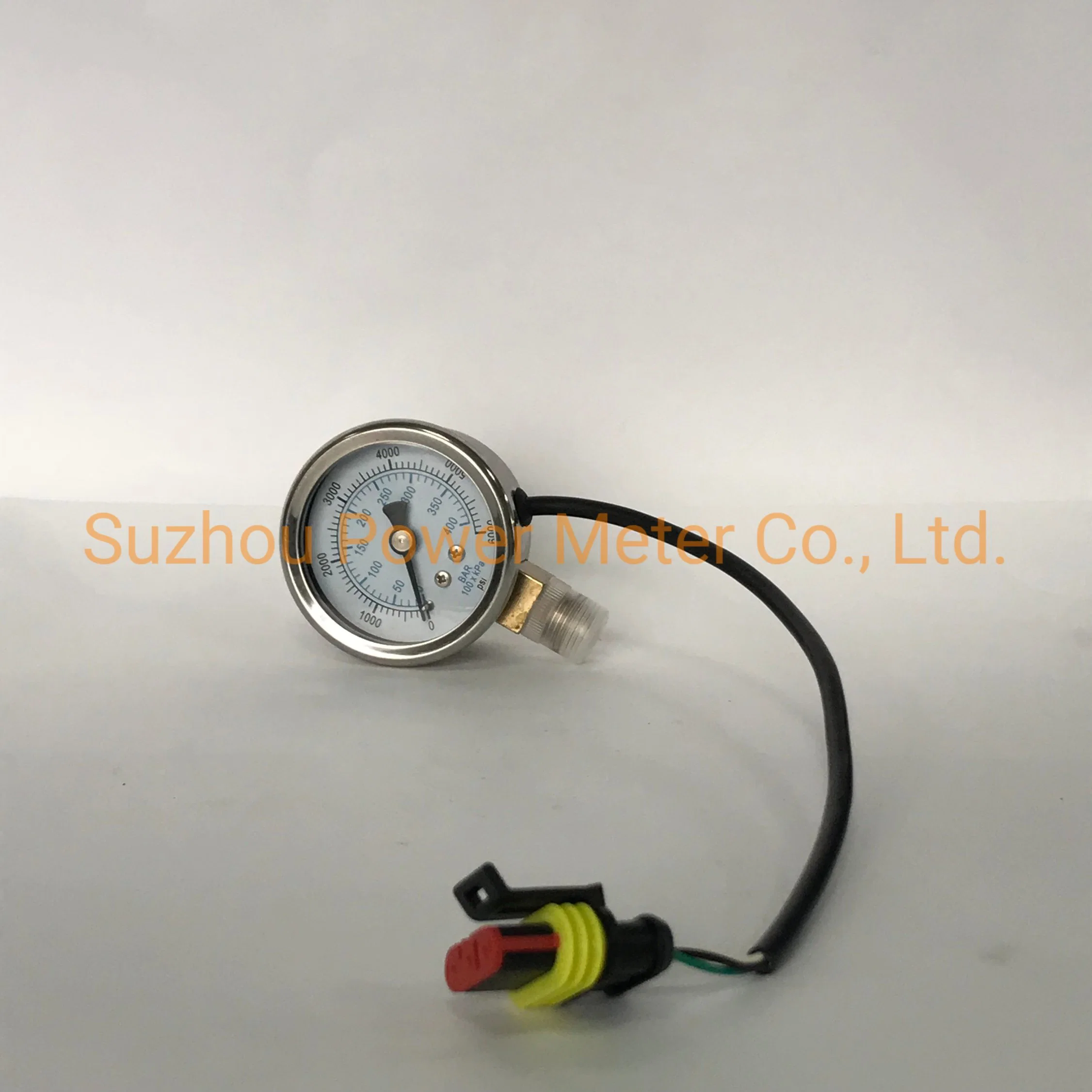 400bar 6000psi Pressure Gauge for Compressed Natural Gas CNG