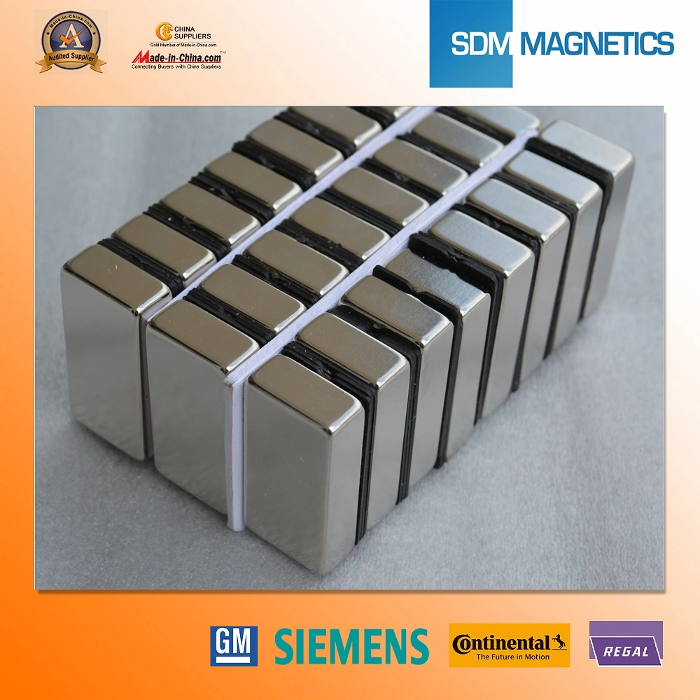 ISO/ Ts16949 Low Weight Block Neodymium Magnet for Sensor