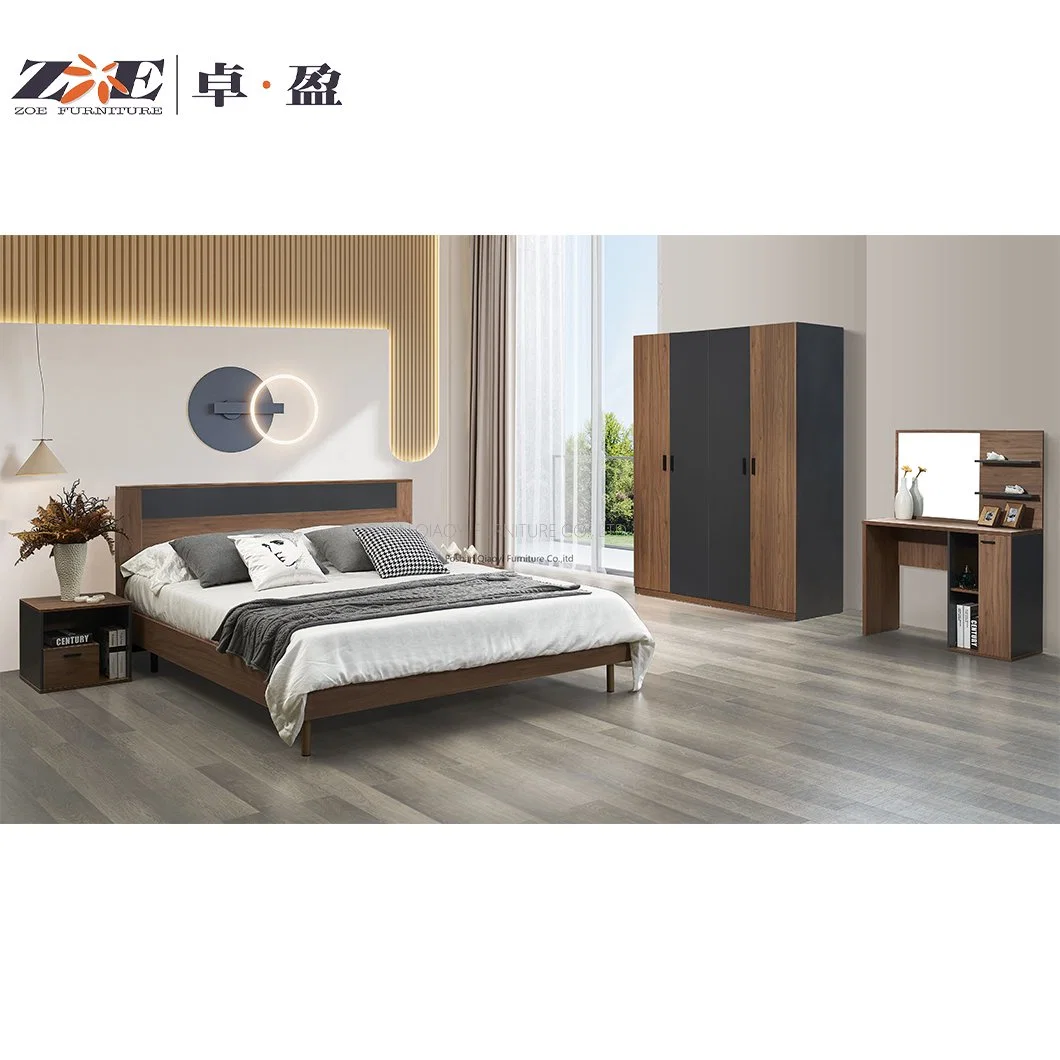 China Wholesale/Supplier Wooden Melamine Chipboard MDF OEM ODM Customization Wardrobe Cupboard Closet Bedroom Furniture Wardrobe