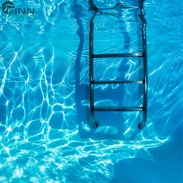 Guangzhou Supplier Plastic or Stainless Steel Pedal Swimming Pool Ladder