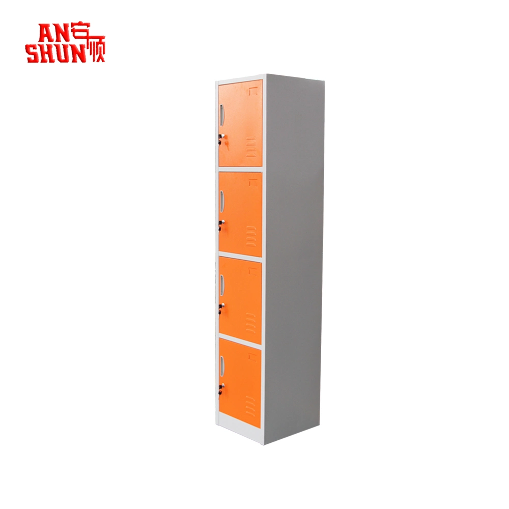 Fas-012 4 Door Gym Cabinet Salon School Metal Locker