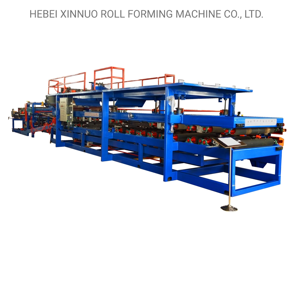 Manufacturing EPS Rock Wool Sandwich Panel Machine Z Lock Sandwich Roof Panel Production Line