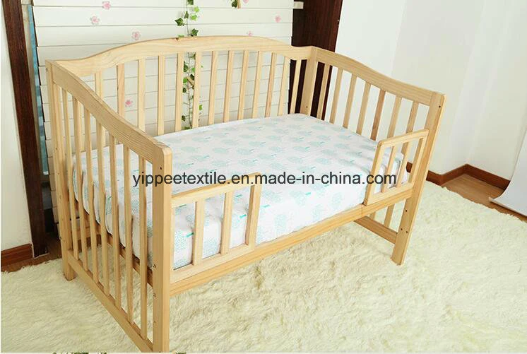 Summer Season: Muslin Bamboo Fabric Crib Fitted Sheet