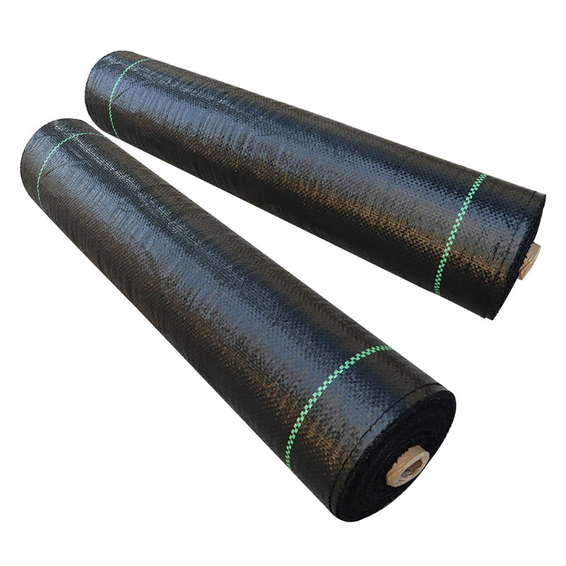 Garden Woven Black Ground Cover Weed Control Barrier Landscape Fabric Für Landschaftsbau Gartenbetten