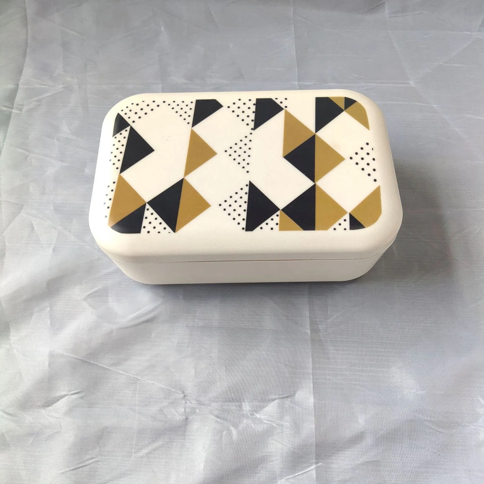 Melamine Bamboo Fiber Lunch Box with Lid