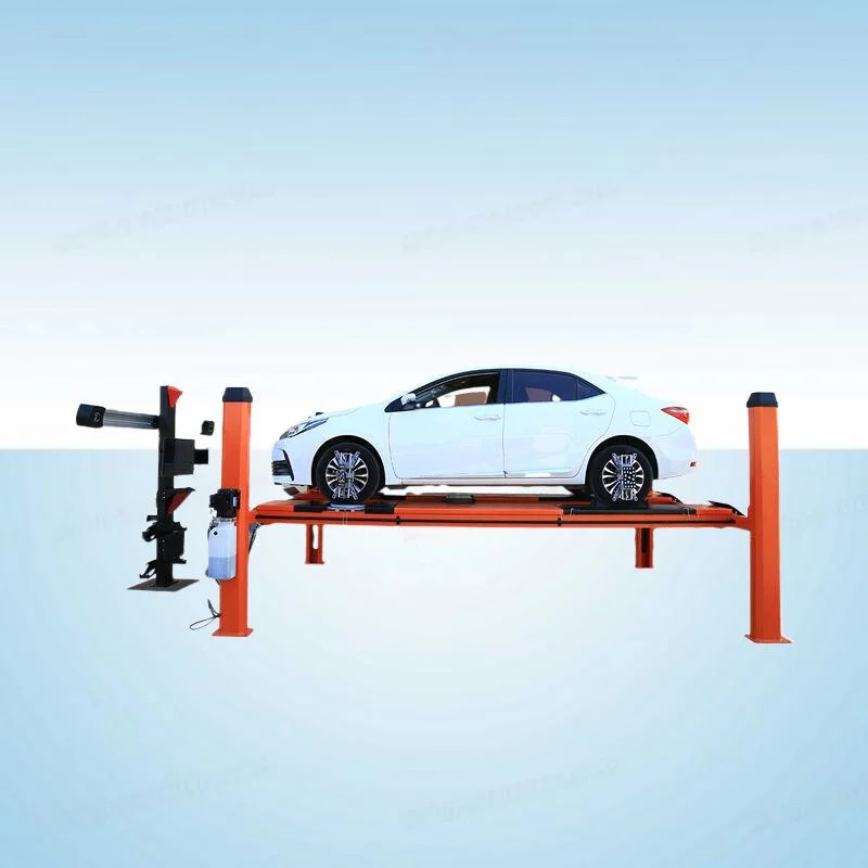 2023 Hot Ue-460/560 in Floor Specificationalignment Hydraulic Scissor Car Lift Workshop Equipment Machine Equipment for Car