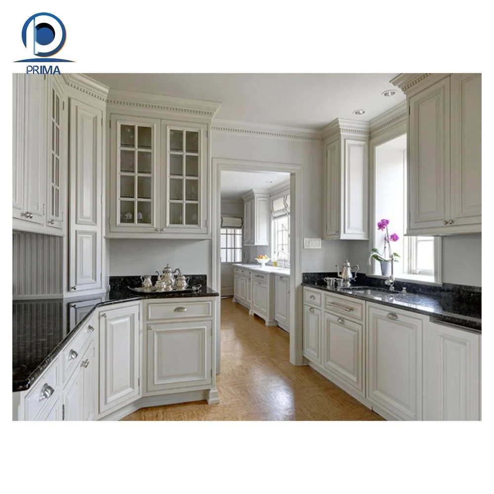 Prima Customized Home Kitchen Furniture High-Quality Lacquer Kitchen Cabinet with Open Island