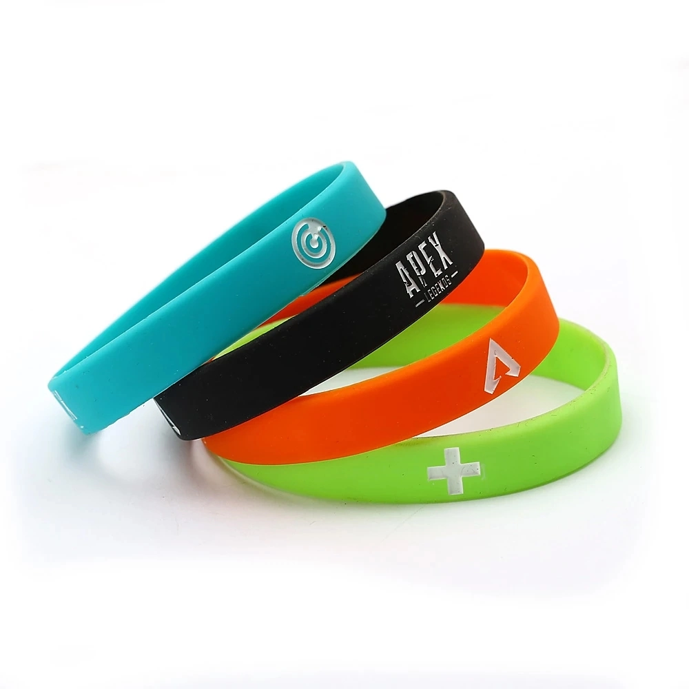 Apex Legend Game Icon Logo Fashion Design Highly Personalized Silicon Wristband for Promotional Gift