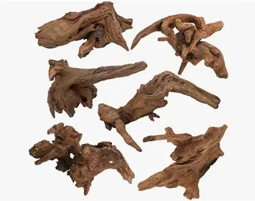 Factory Direct Sale of Natural Driftwood for Aquarium Decoration, Various Branches Decoration on Reptile Fish Tank