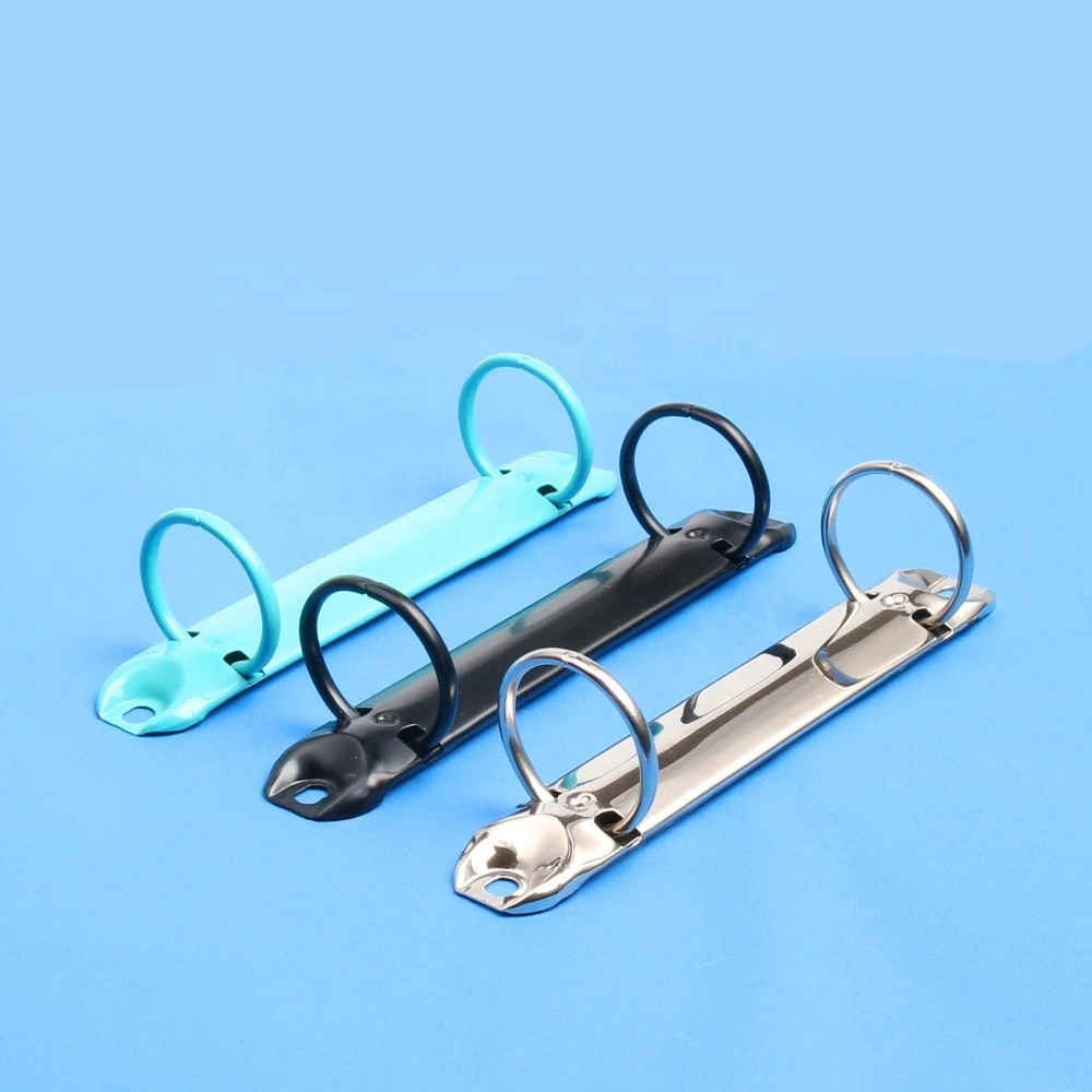 Easy Operation Metal O Shape Ring Binder 2 Ring Mechanism Clips for File Folder