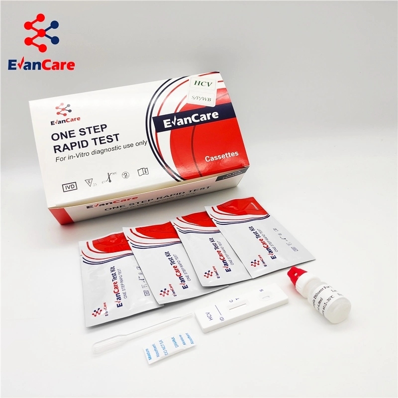 Evancare HCV Heptatitis Blood Serum Test