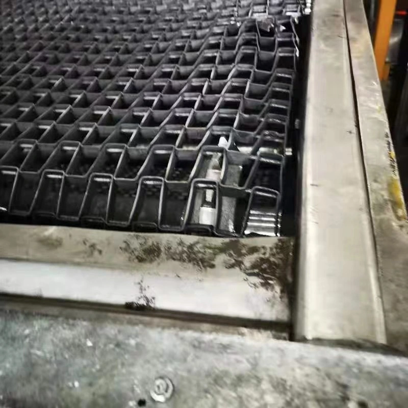 Flat Cell Wire Mesh Conveyor Belts 201 304 316L 310S