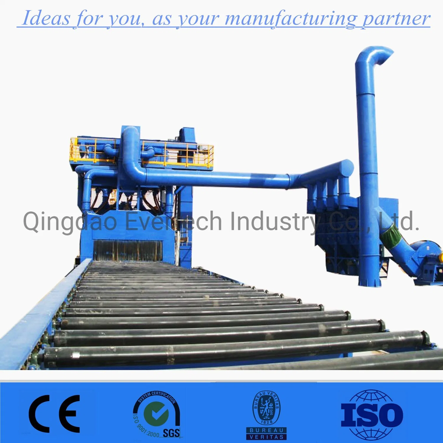 Truck Chassis Shot Blasting/Descaling/Derusting Machine/Equipment/Abrator