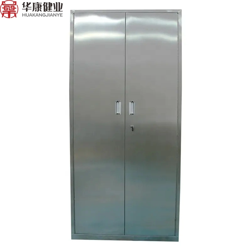 Medical Furniture for Libaratory Medicine Cabinet Stainless Steel Storage Cupboard