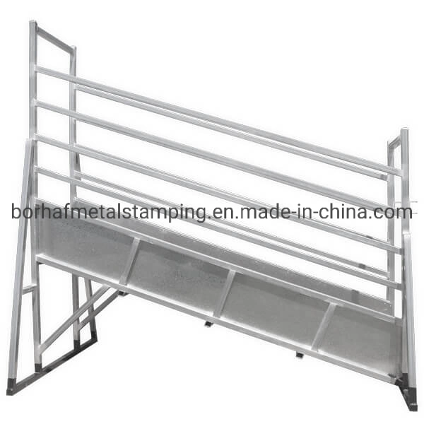 Farm Sheep Cattle Horse Goat Portable Metal Steel Feeder Pasture Hay Rack Livestock Feeder