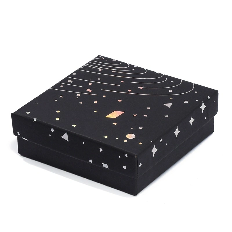 Designer's Creative Starry Sky Jewelry Box Earrings Ring Necklace Bracelets Hair Accessories