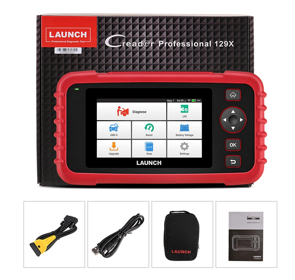 Launch X431 Crp129X OBD2 Scanner Professiona Engine ABS SRS at Diagnostic Tool Oil Sas Epb TPMS Reset Creader Obdii Code Reader