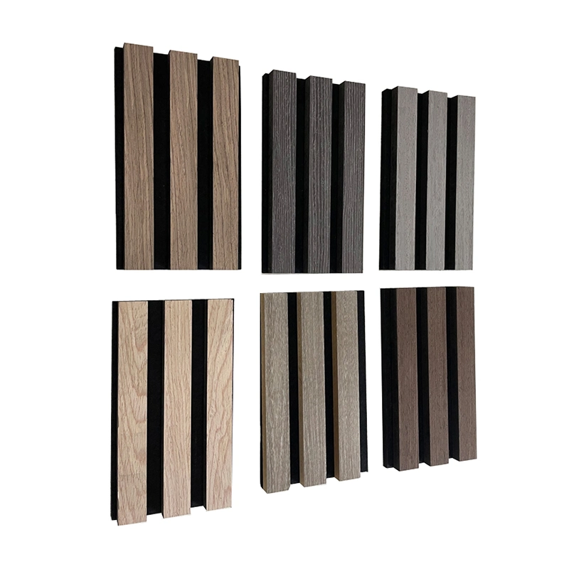 Milewa Wood Slat Acoustic Panel Wall Ceiling Soundproofing Interior Decorated Building Material