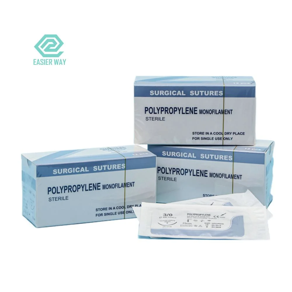 Disposable Absorbable/Non Absorbable Surgical Suture with Needle Manufacturer