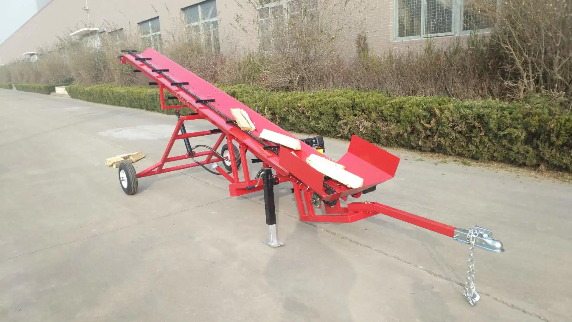 5m Gasoline Forestry Machinery Wood Conveyor